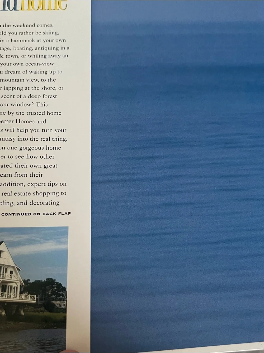 Better Homes and Gardens Second Home Book